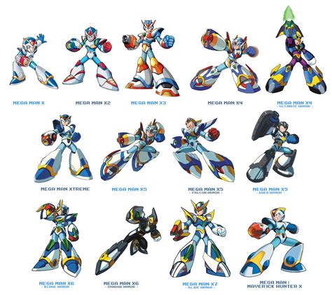 mega man x all armor|Iba pa.